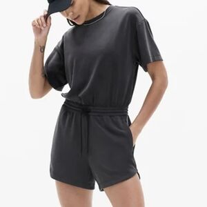 Athleta Seasoft Romper Black NWT